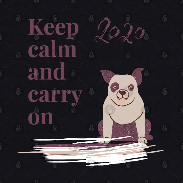 Keep Calm and Carry On by Pro-tshirt